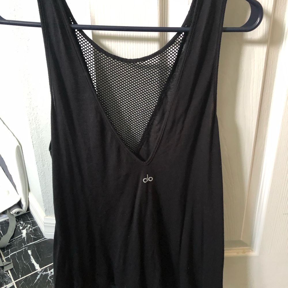 All black tank top size Small